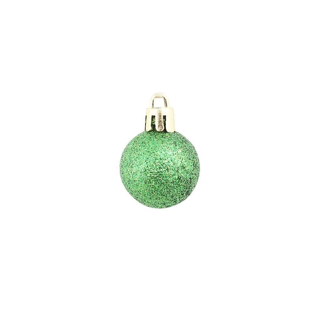 Julgranskulor 100 st röd/guld/grön
