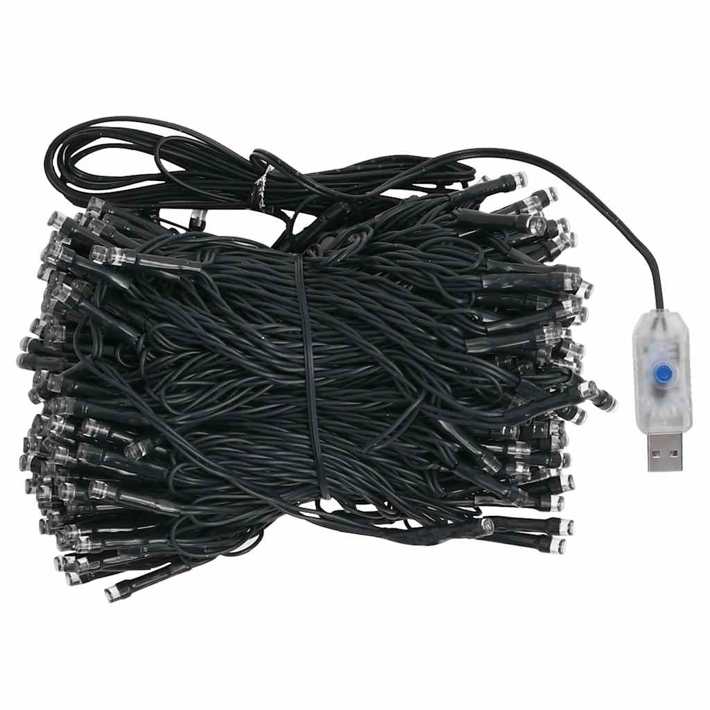 Belyst plastgran med kulor grön 240 cm