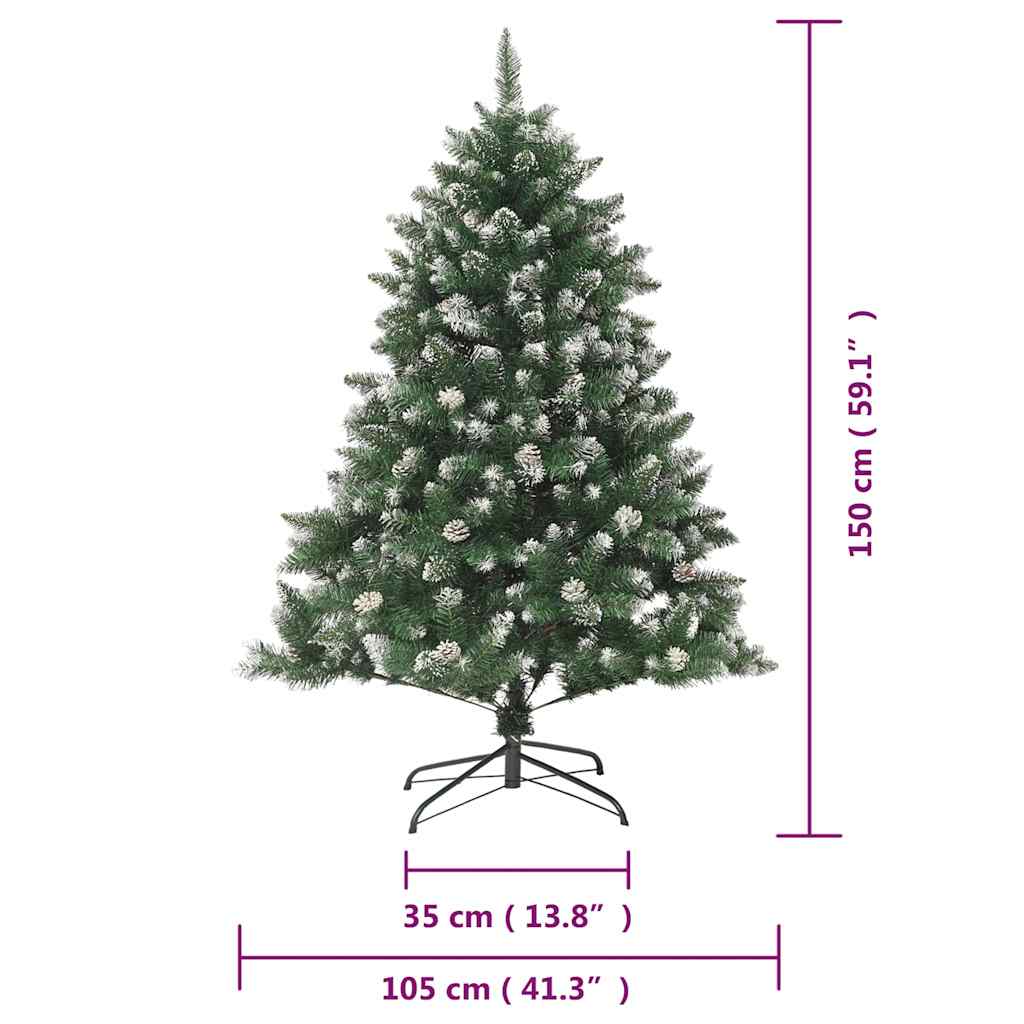 Plastgran med fot 150 cm PVC
