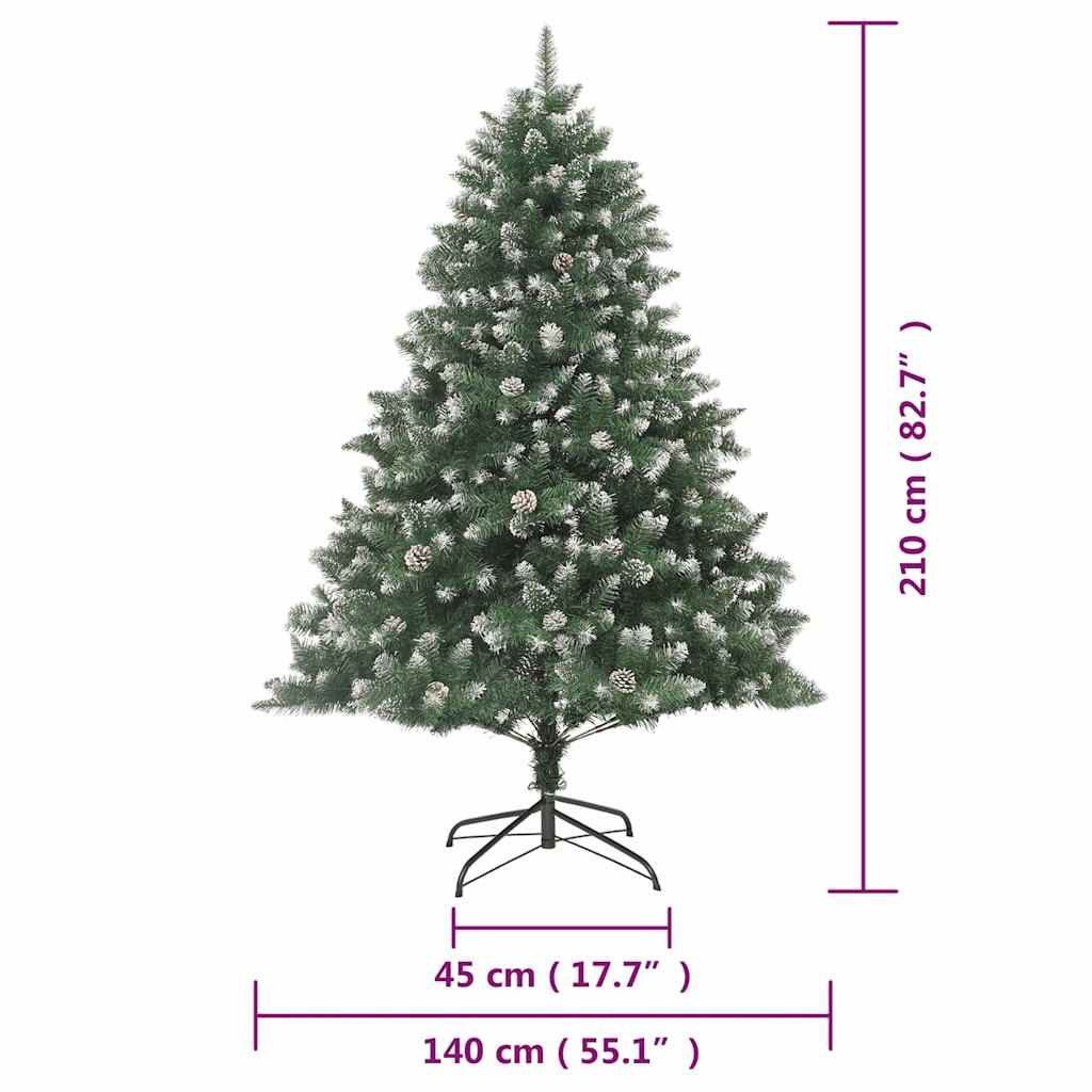 Plastgran med fot 210 cm PVC