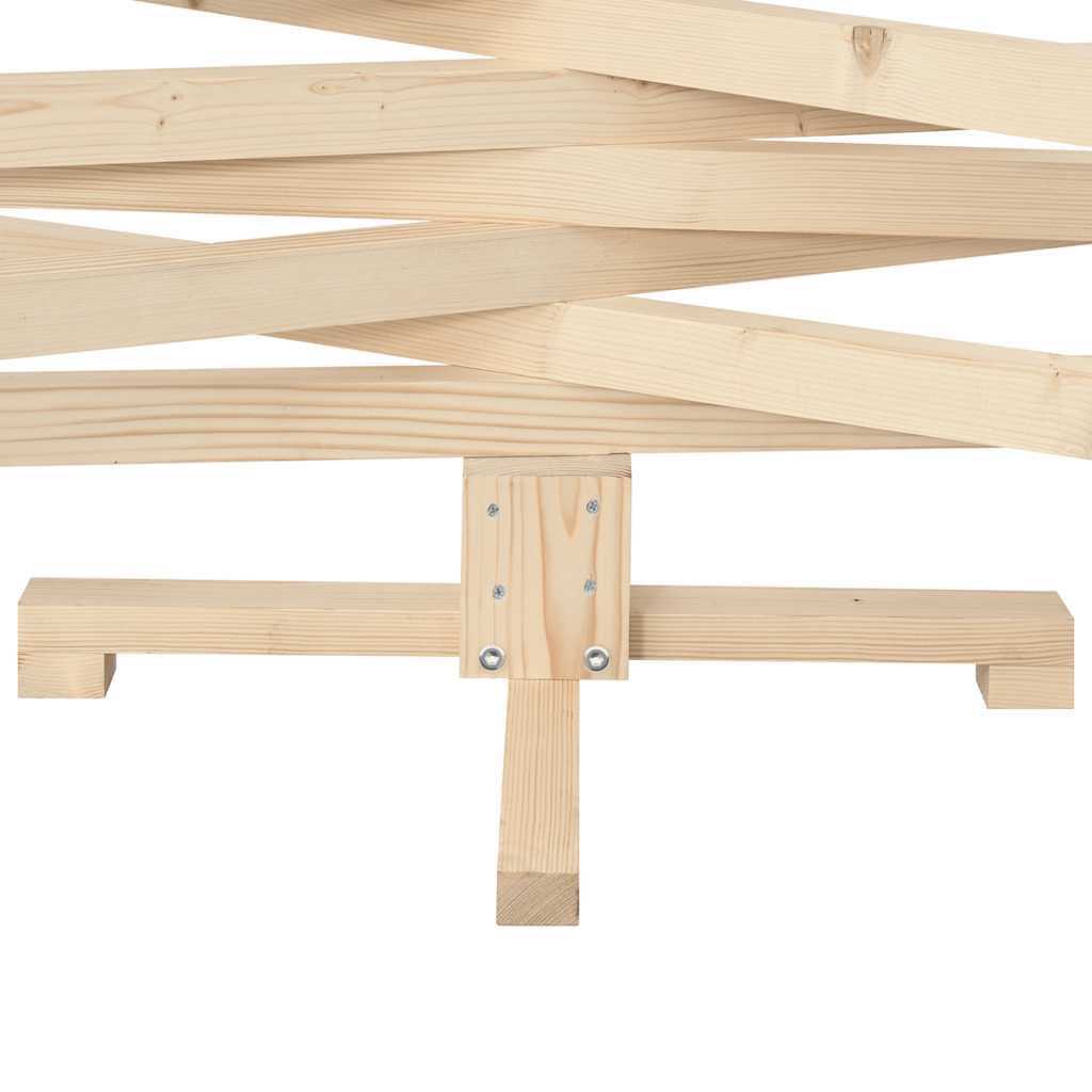 Julgran i trä för dekoration 150 cm massivt trä furu