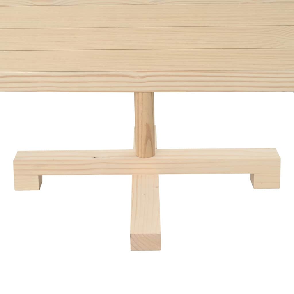 Julträd KOTKA 120 cm Massiv furu Naturfärg