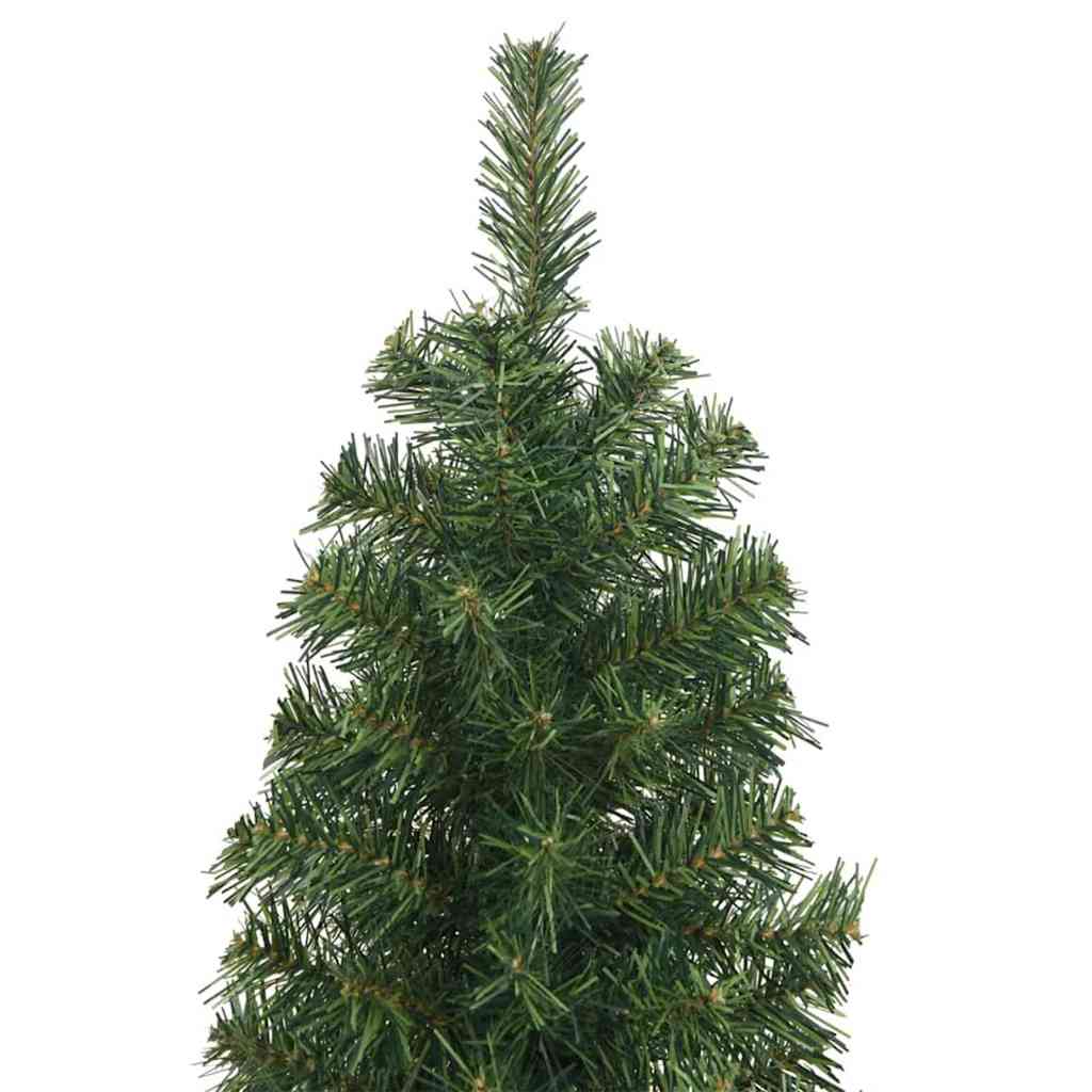 Konstgjord julgran Grön 240 cm PVC och stål och plast