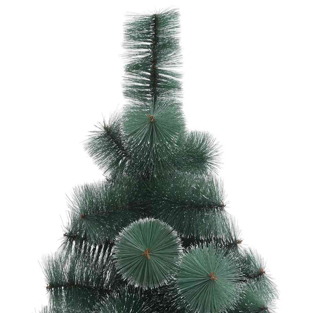 Konstgjord Förbelyst Julgran med Bollsats Grön 120 cm PET