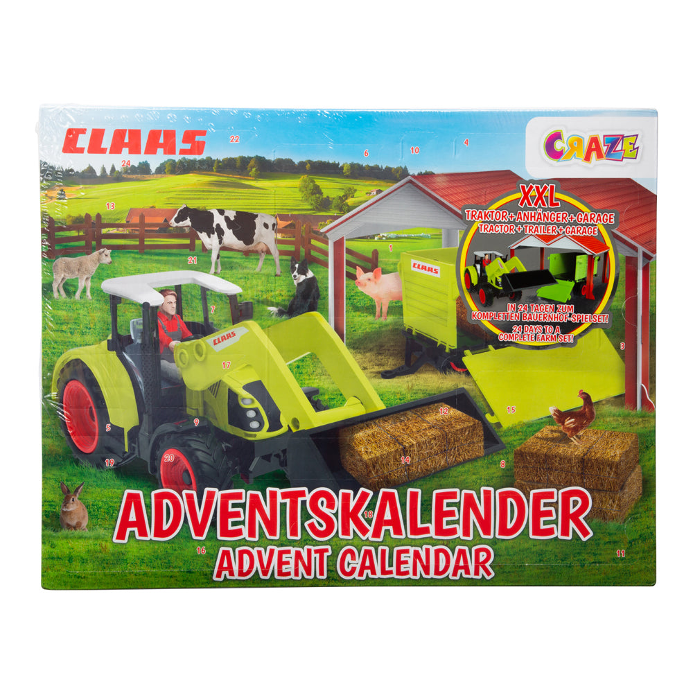 Adventskalender bondgård CLAAS