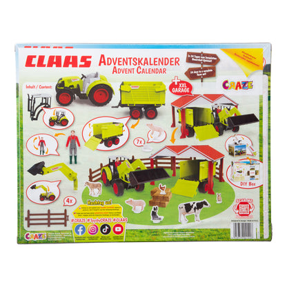 Adventskalender bondgård CLAAS