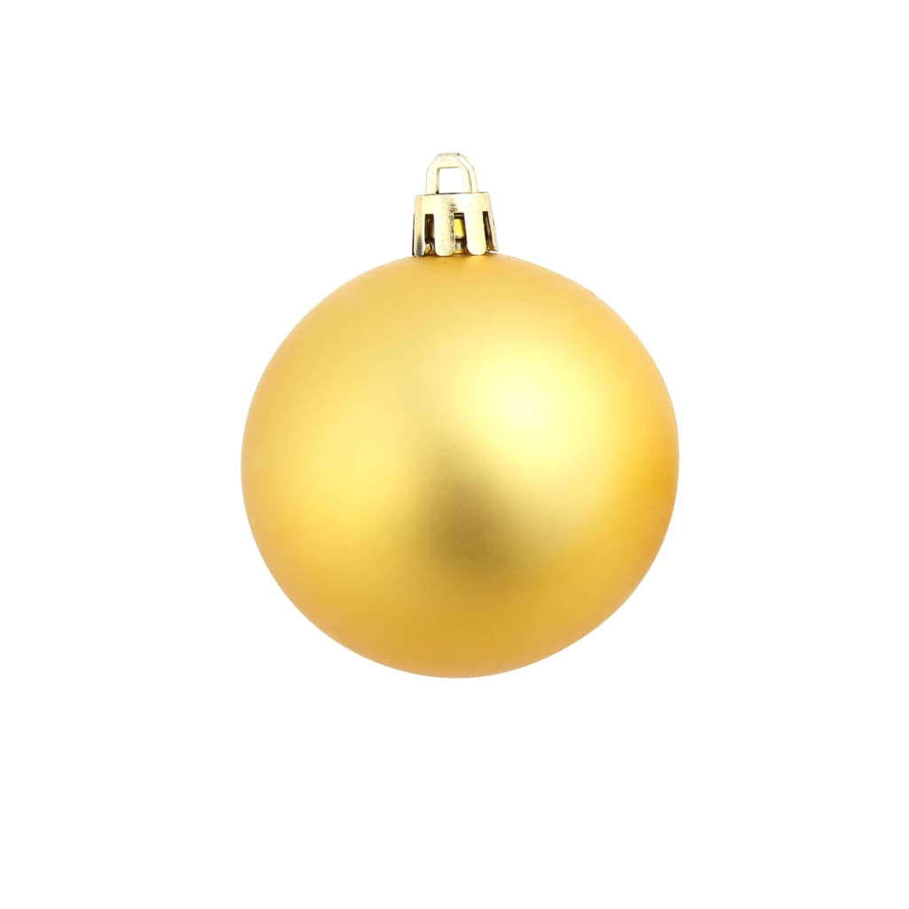 Julgranskulor 100 delar set 3/4/6 cm guld