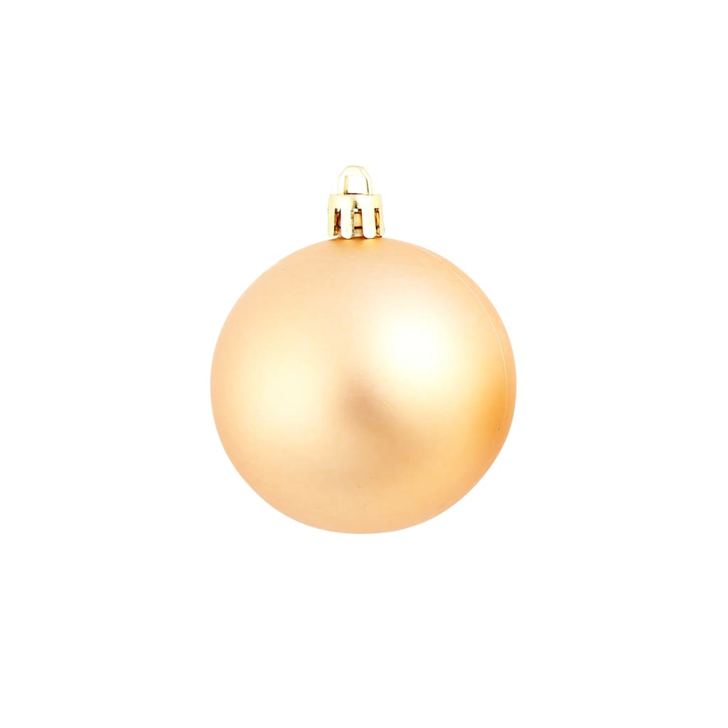 Julgranskulor 100 delar set 3/4/6 cm roséguld/guld