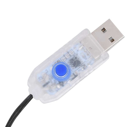 Ljusslinga 400 LED inne/ute 40 m kallvit
