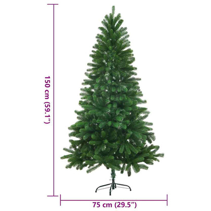 Plastgran verklighetstrogna barr 150 cm grön