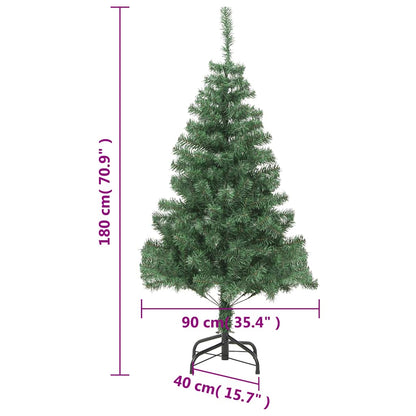 Plastgran med fot 180 cm 564 grenar