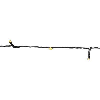 Soldriven ljusslinga LED varmvit