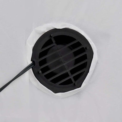 Uppblåsbar snögubbe 240 cm
