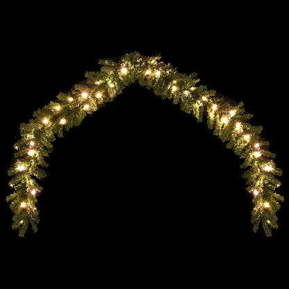 Julkrans med LED-lampor 5 m