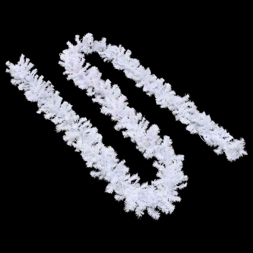 Julgirlang med LED-lampor 5 m vit