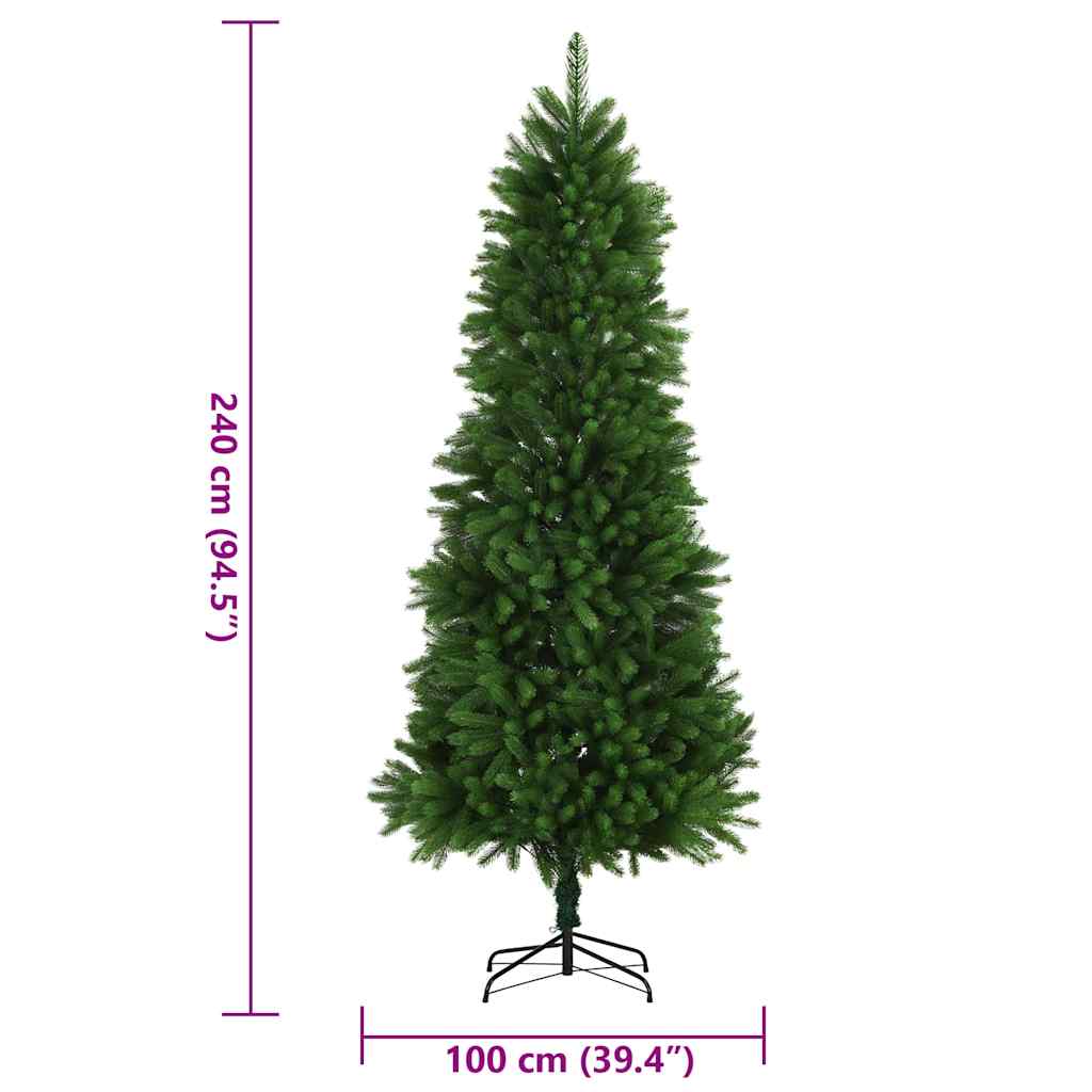 Plastgran verklighetstrogna barr 240 cm grön