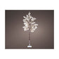 Juleträd med ledbelysta grenar och löv 210 cm