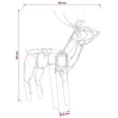 Julbelysning med renar 3 delar 229 LED