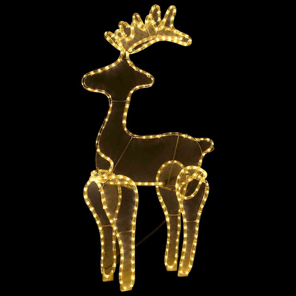 Juldekoration ren mesh 306 LED 60x24x89cm