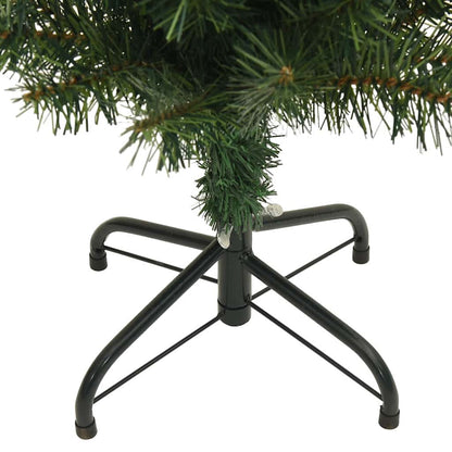 Smal plastgran med fot grön 240 cm PVC