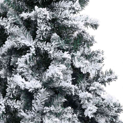 Plastgran med snö grön 180 cm PVC