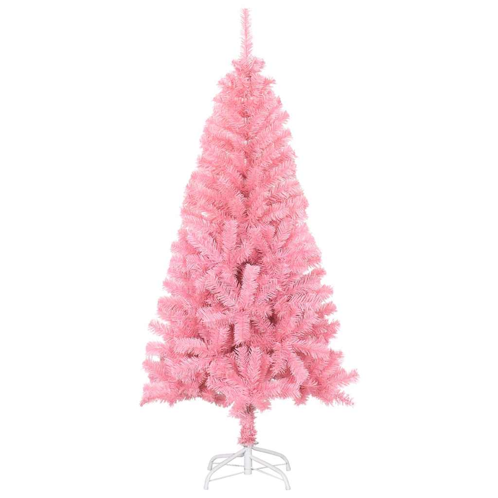 Plastgran med fot rosa 150 cm PVC