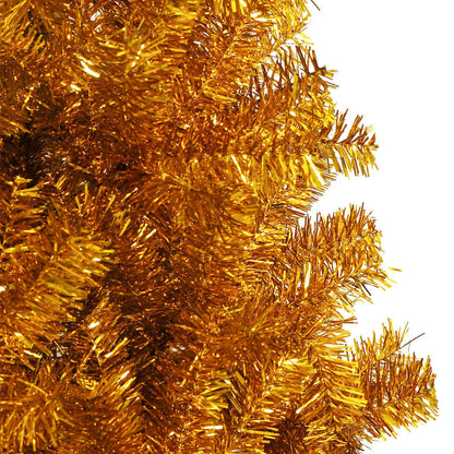 Plastgran med fot guld 180 cm PET