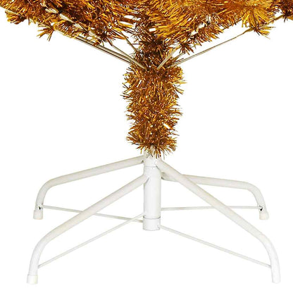 Plastgran med fot guld 180 cm PET