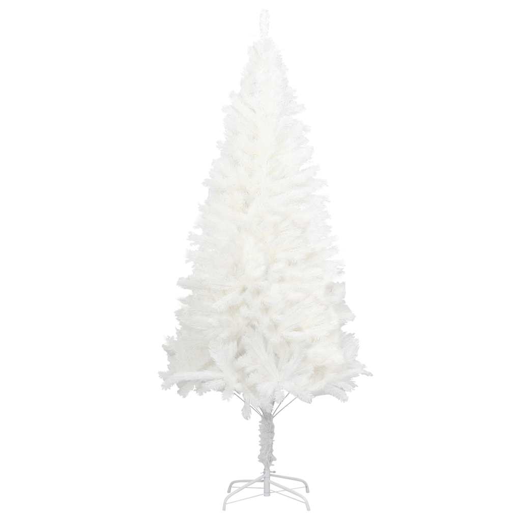 Plastgran verklighetstrogna barr vit 240 cm