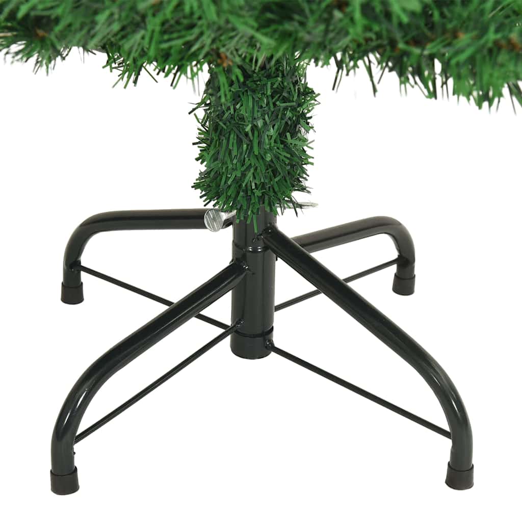 Plastgran med tjocka grenar grön 150 cm PVC