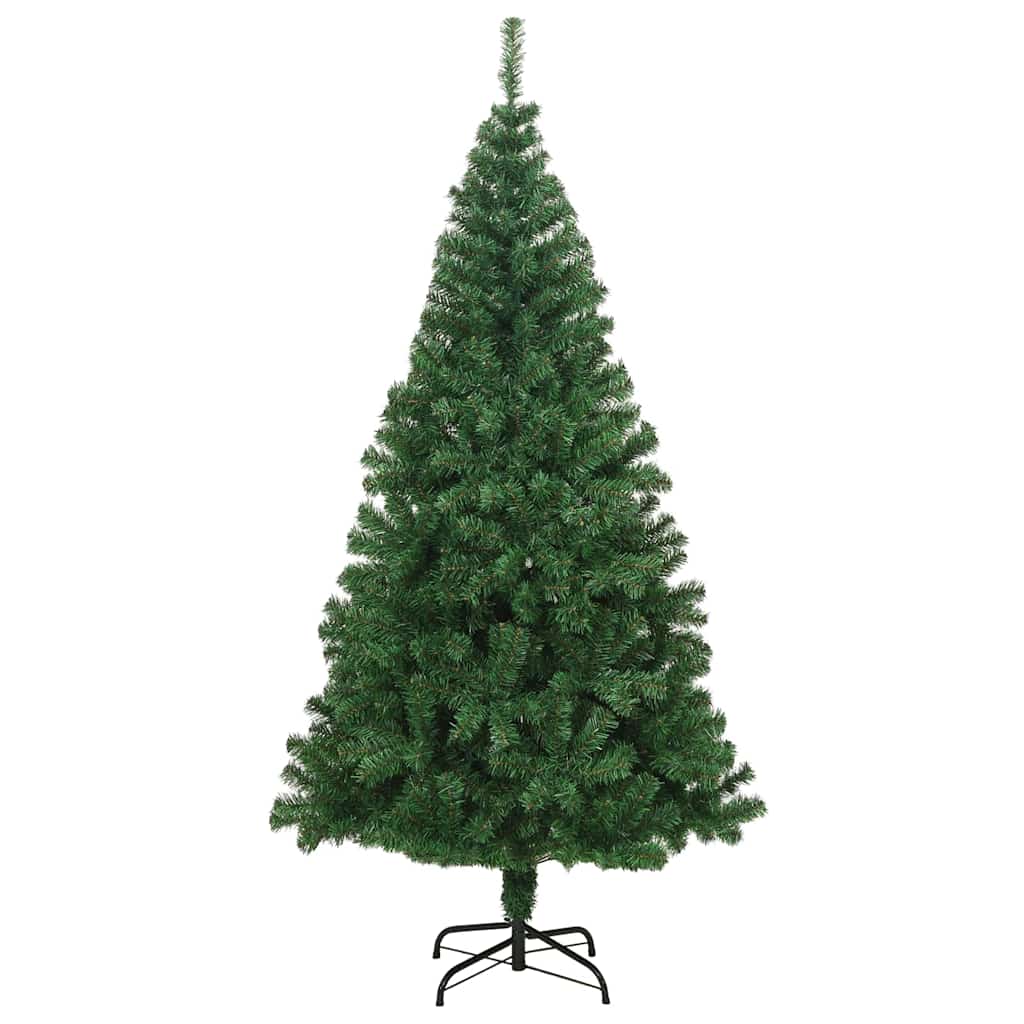 Plastgran med tjocka grenar grön 180 cm PVC