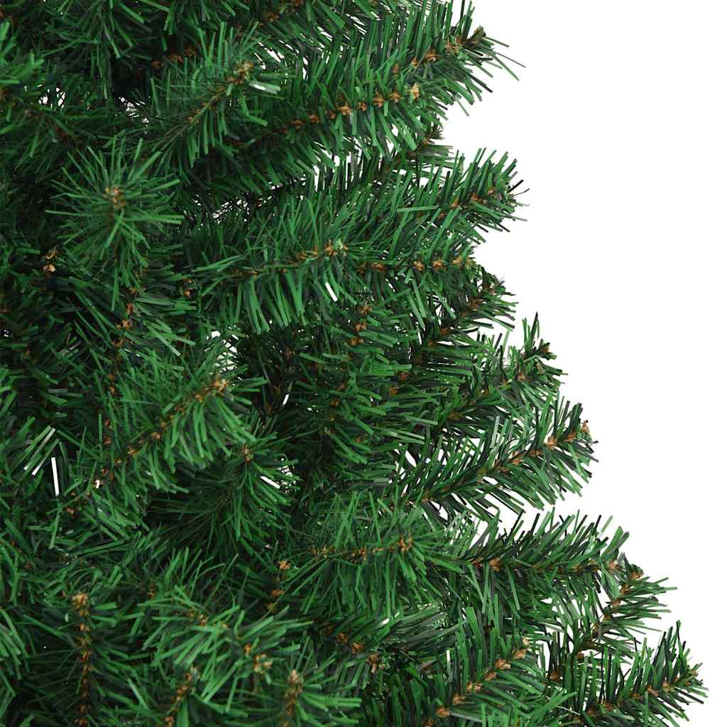 Plastgran med tjocka grenar grön 210 cm PVC