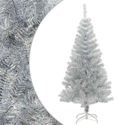 Plastgran med fot silver 120 cm PET