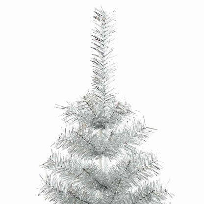 Plastgran med fot silver 120 cm PET