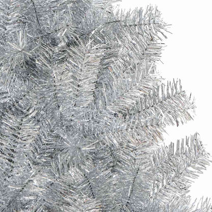 Plastgran med fot silver 120 cm PET