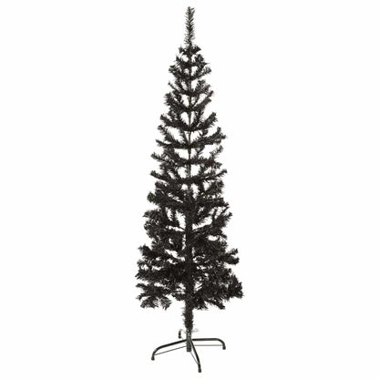 Julgran smal svart 150 cm