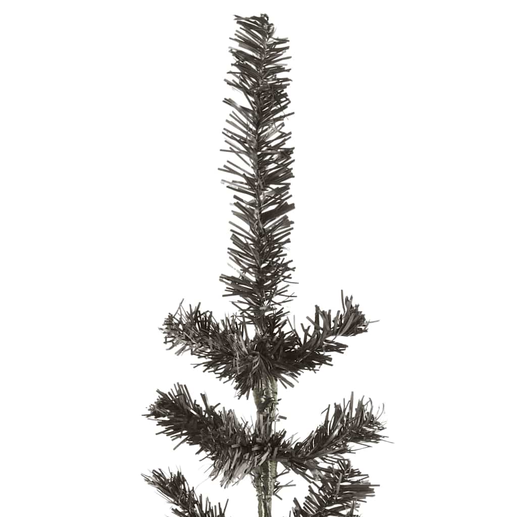 Julgran smal svart 180 cm