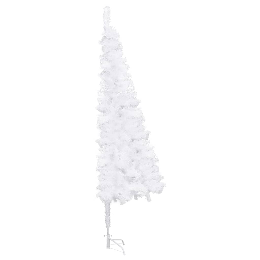 Plastgran för hörn vit 210 cm PVC