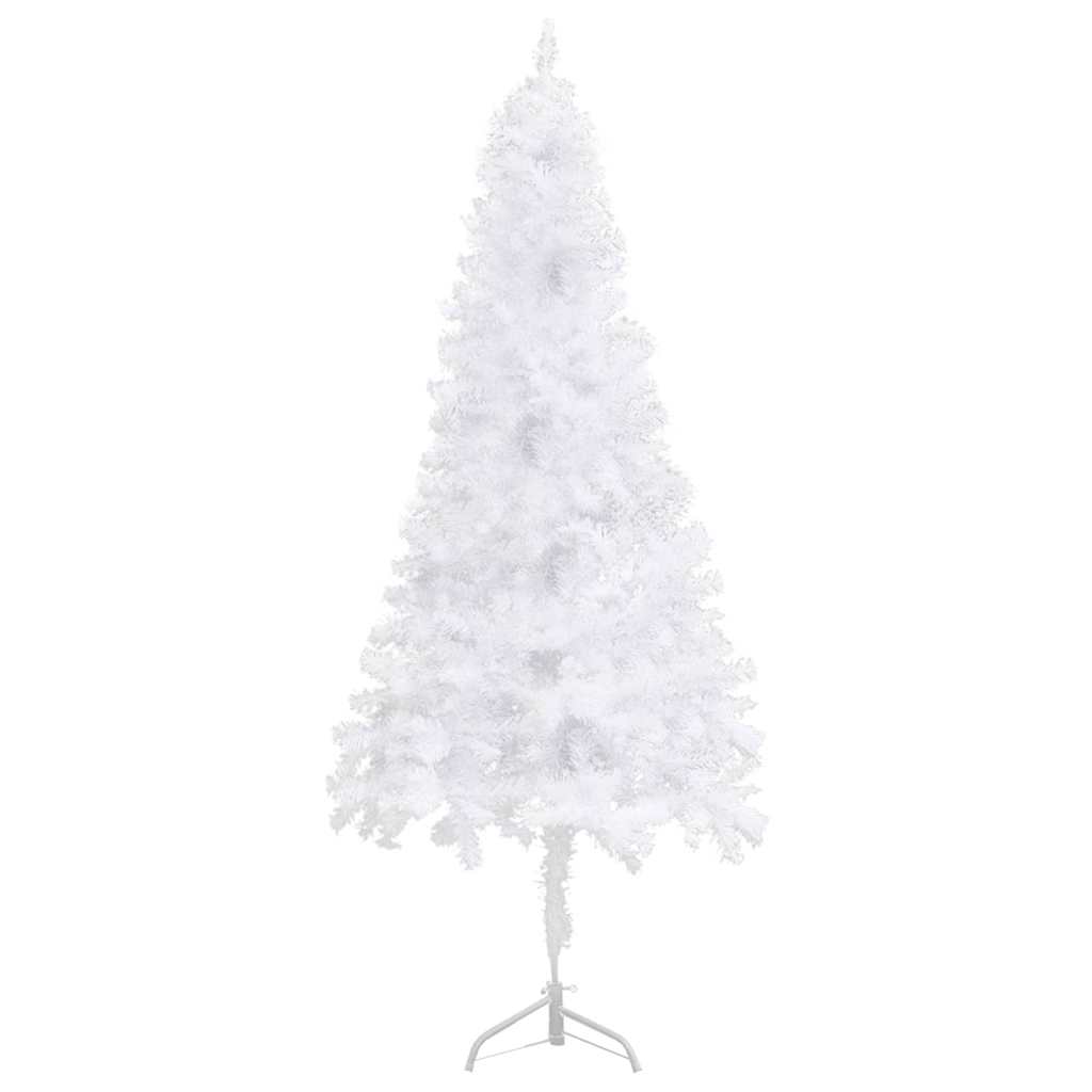 Plastgran för hörn vit 240 cm PVC