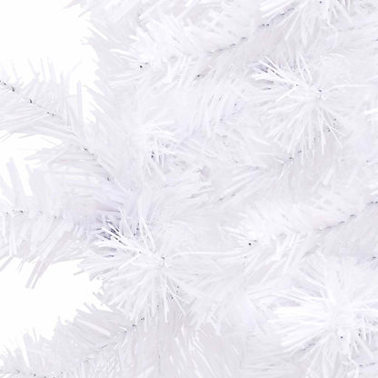 Plastgran för hörn vit 240 cm PVC