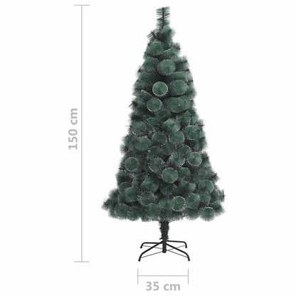 Plastgran med stativ grön 150 cm PET