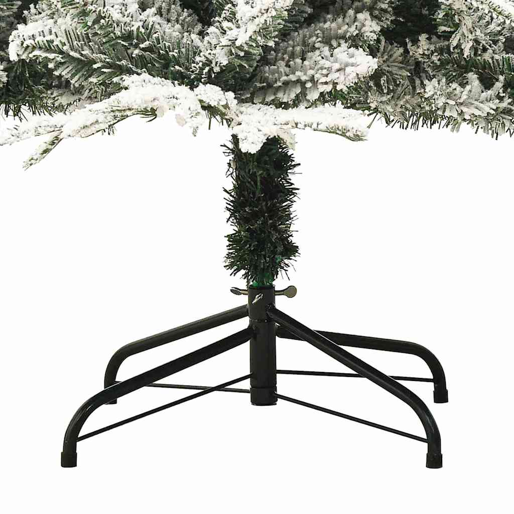 Plastgran med snö grön 240 cm PVC&PE