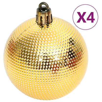 Julgranskulor 108 st guld och röd