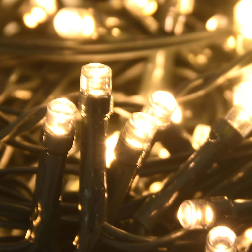 Julgranskulor med spira och 150 LED 60 delar roséguld