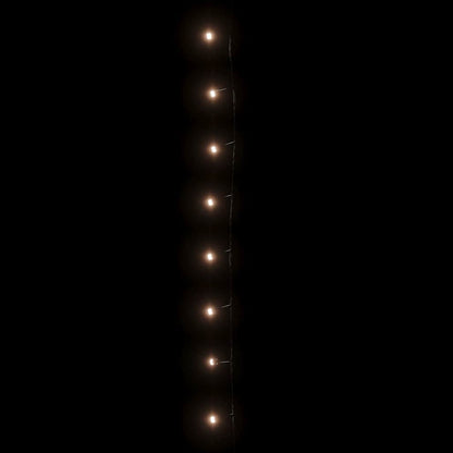 Ljusslinga med 150 LED varmvit 15 m PVC