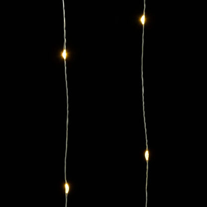 Ljusslinga med 300 LED varmvit 30 m