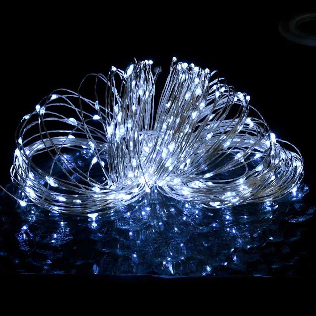 Ljusslinga med 300 LED kallvit 30 m
