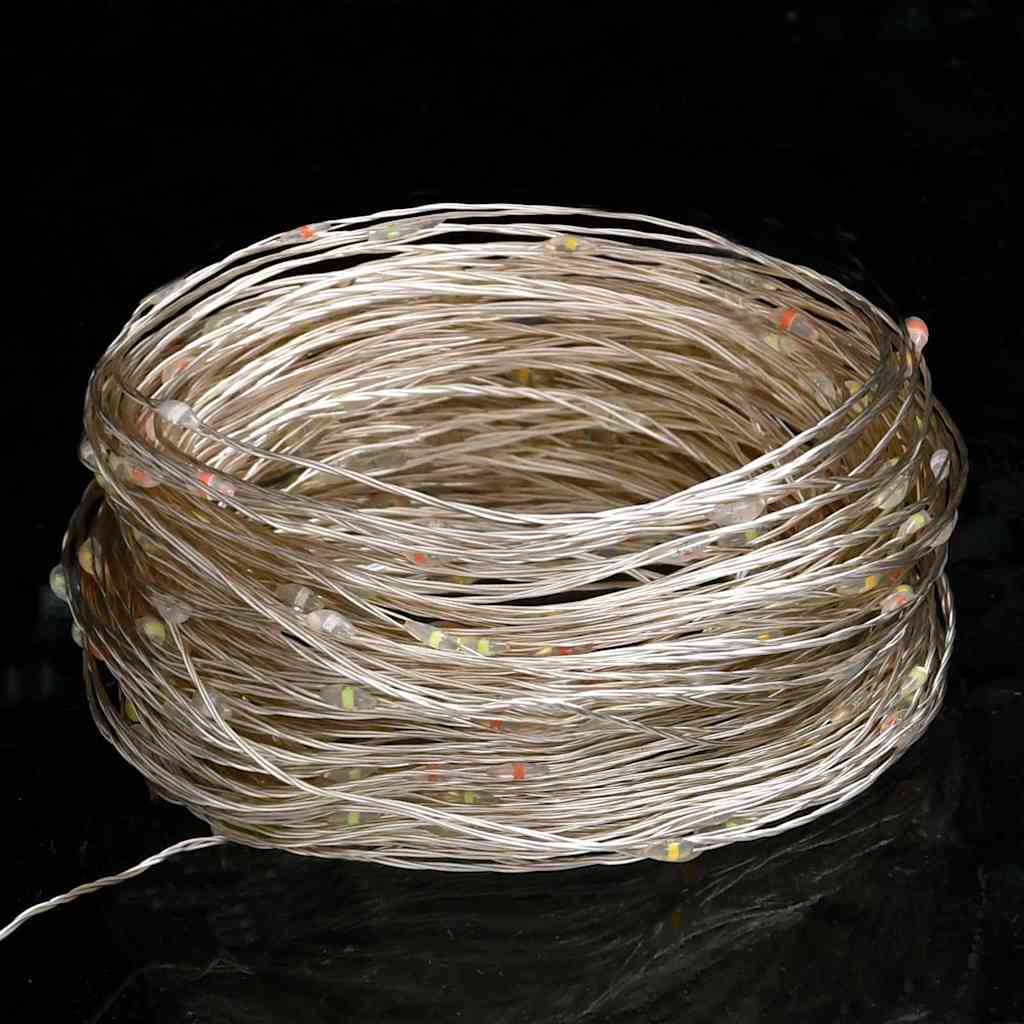 Ljusslinga med 300 LED flerfärgad 30 m