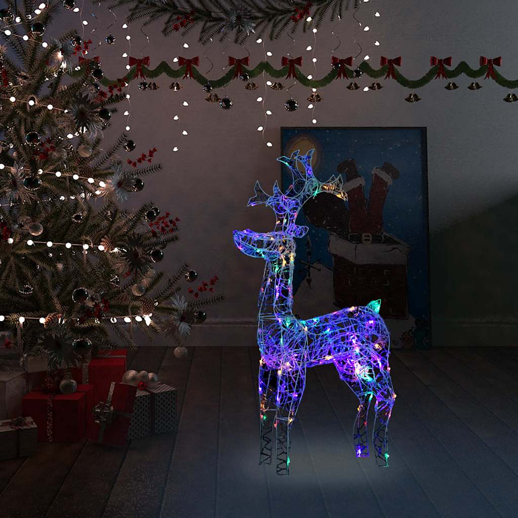 Ren juldekoration 90 LED 60x16x100 cm akryl