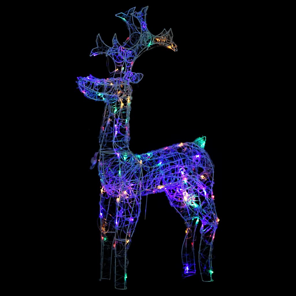 Ren juldekoration 90 LED 60x16x100 cm akryl